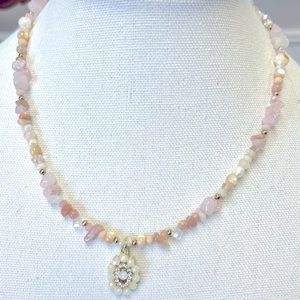 Rose Quartz necklace